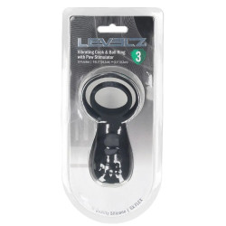 Levelz Cockring vibrant PAWDER VIBE 10 Vibrations